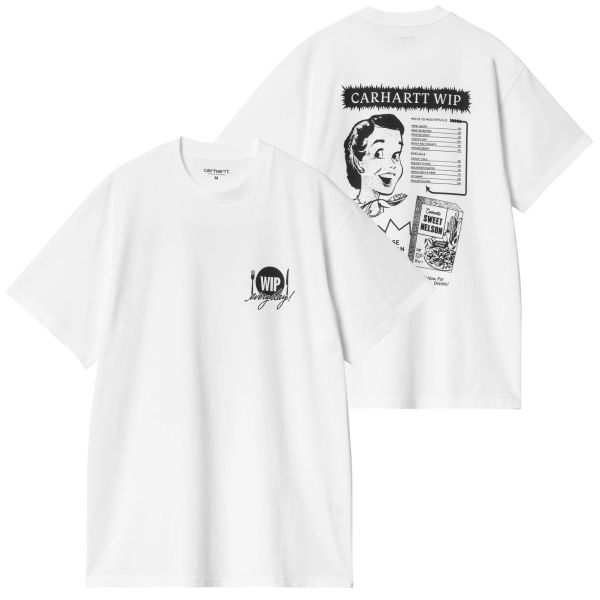 Carhartt WIP Catalogue T-shirt Wit