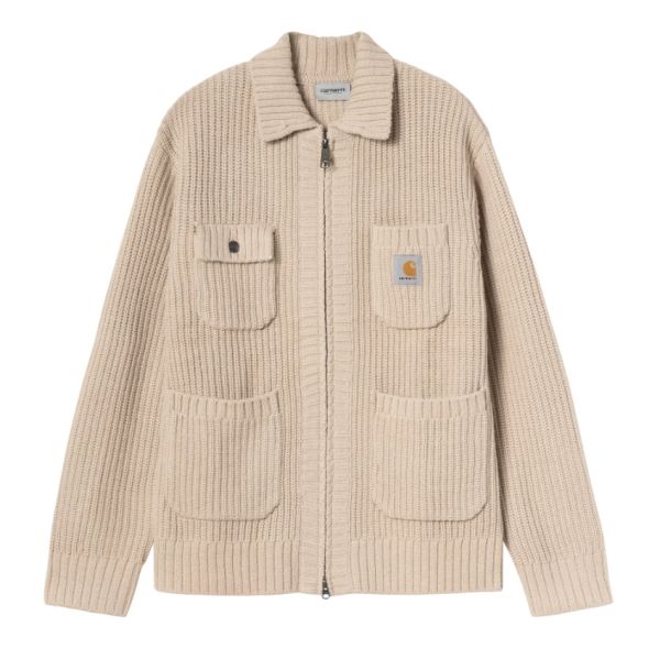 Carhartt WIP Chore Knit Jack Beige