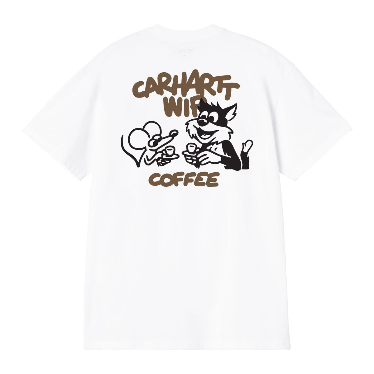 Carhartt WIP Coffee Break T-shirt Wit