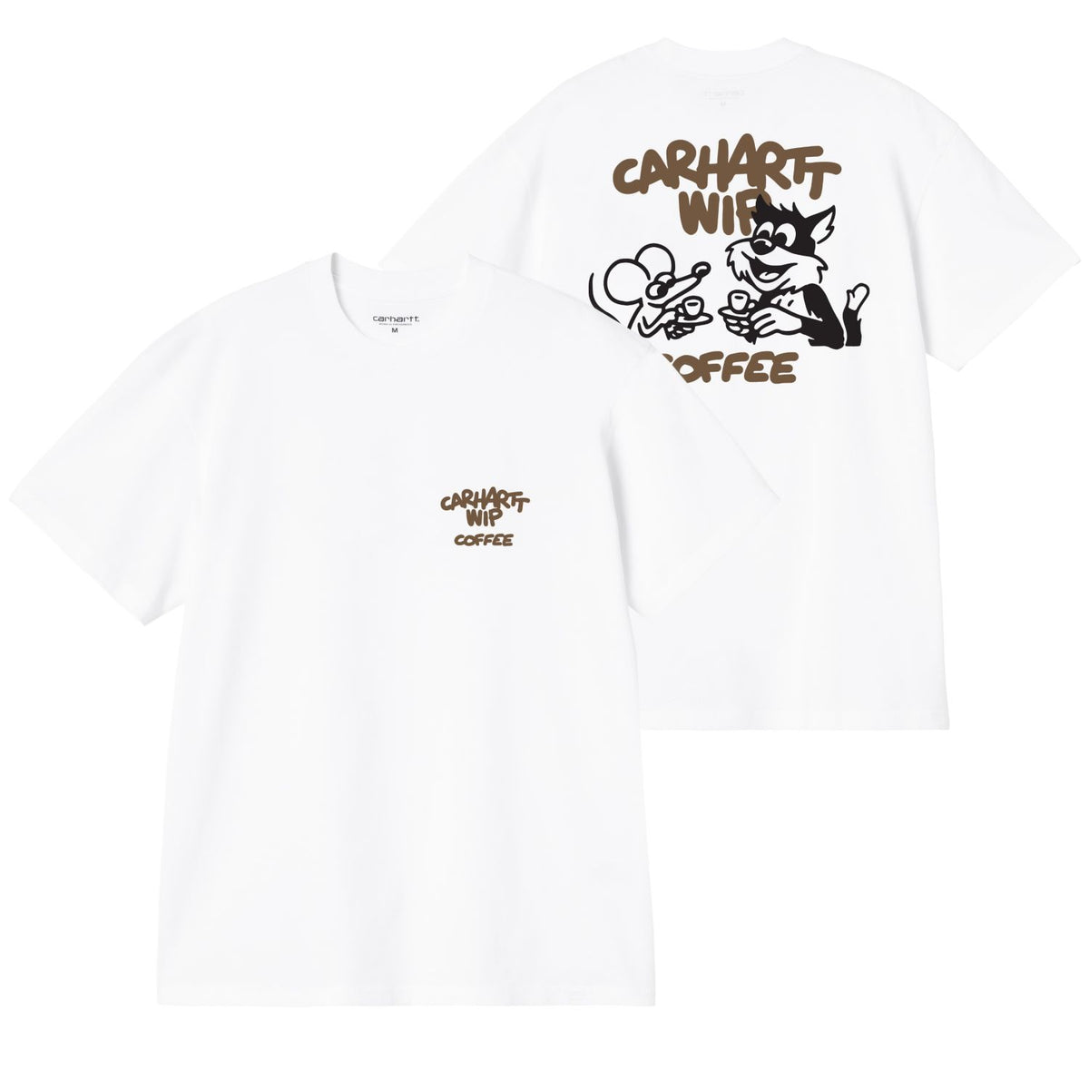 Carhartt WIP Coffee Break T-shirt Wit