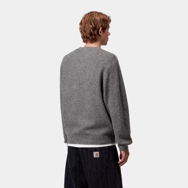 Carhartt WIP Curtis Sweater Antraciet