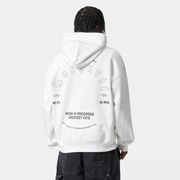 Carhartt WIP Greatest Hits Hoodie Wit