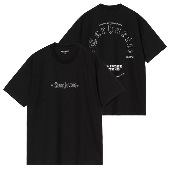 Carhartt WIP Greatest Hits T-shirt Zwart