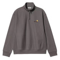 Carhartt WIP Half Zip American Script Sweater Antraciet