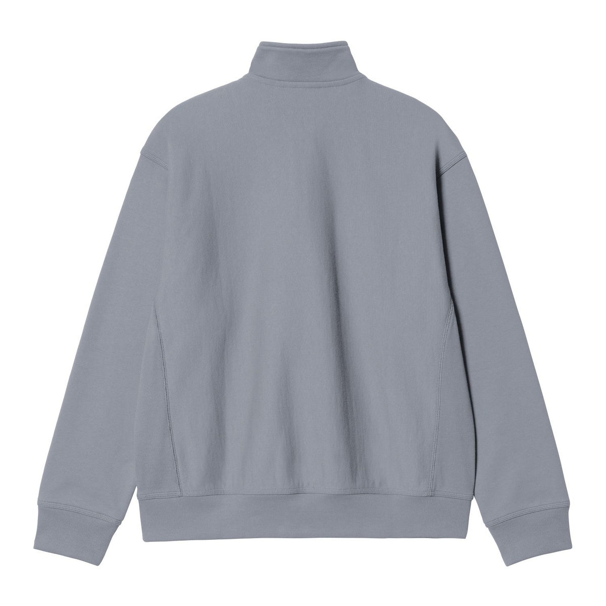 Carhartt WIP Half Zip American Script Sweater Blauw