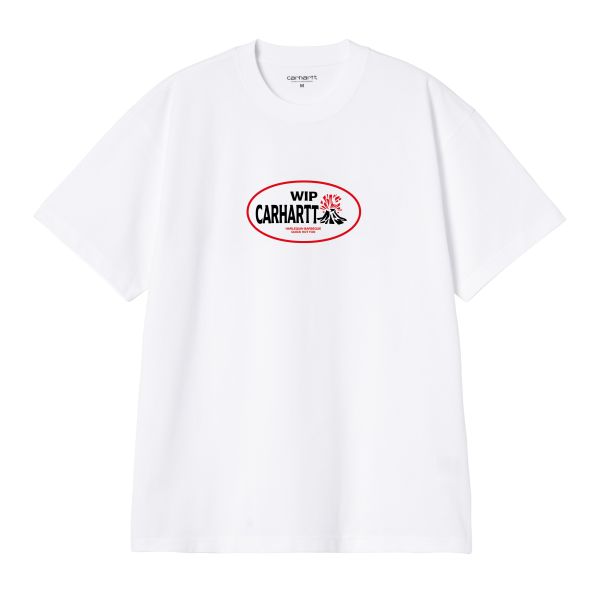 Carhartt WIP Harlequin BBQ T-shirt Wit