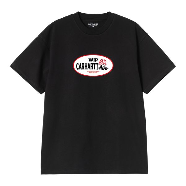 Carhartt WIP Harlequin BBQ T-shirt Zwart