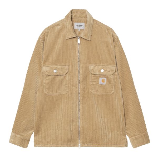 Carhartt WIP Reynold Overshirt Beige