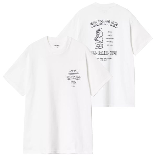 Carhartt WIP Sandwich T-shirt Wit