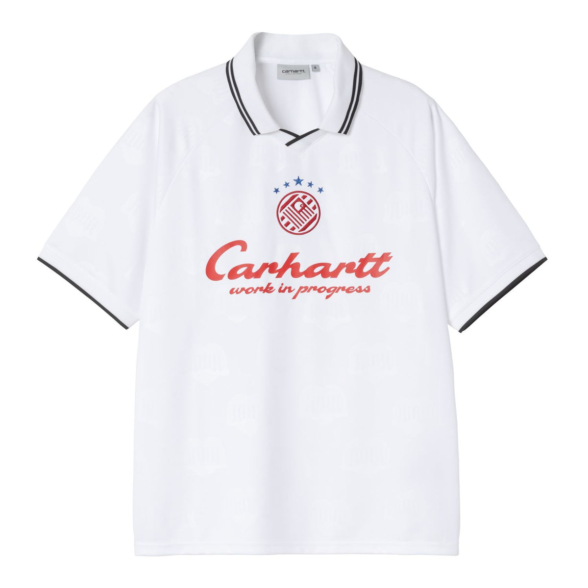 Carhartt WIP Terrace Football T-shirt Wit