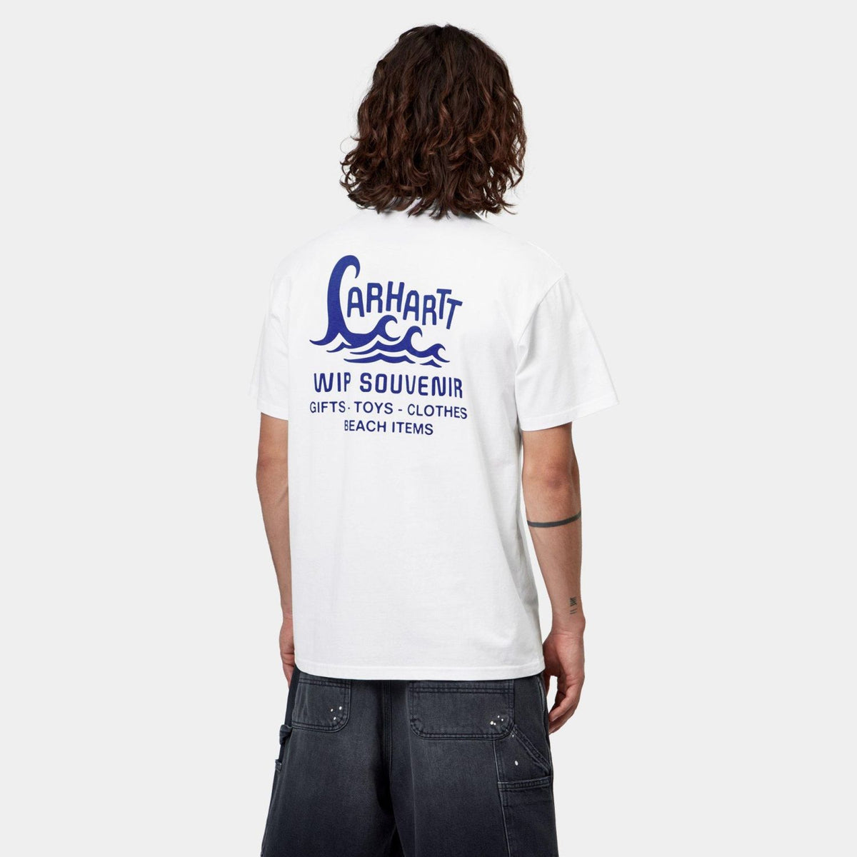 Carhartt WIP Waves T-shirt Wit