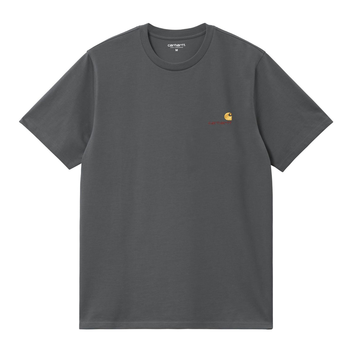Carhartt WIP American Script T-shirt antracit