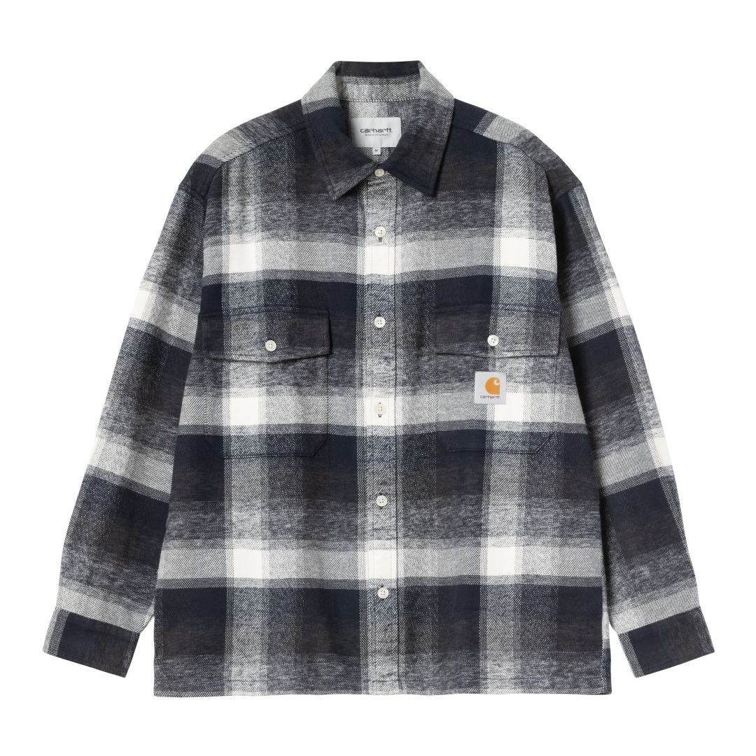 Carhartt WIP Esterson Skjorte Navy