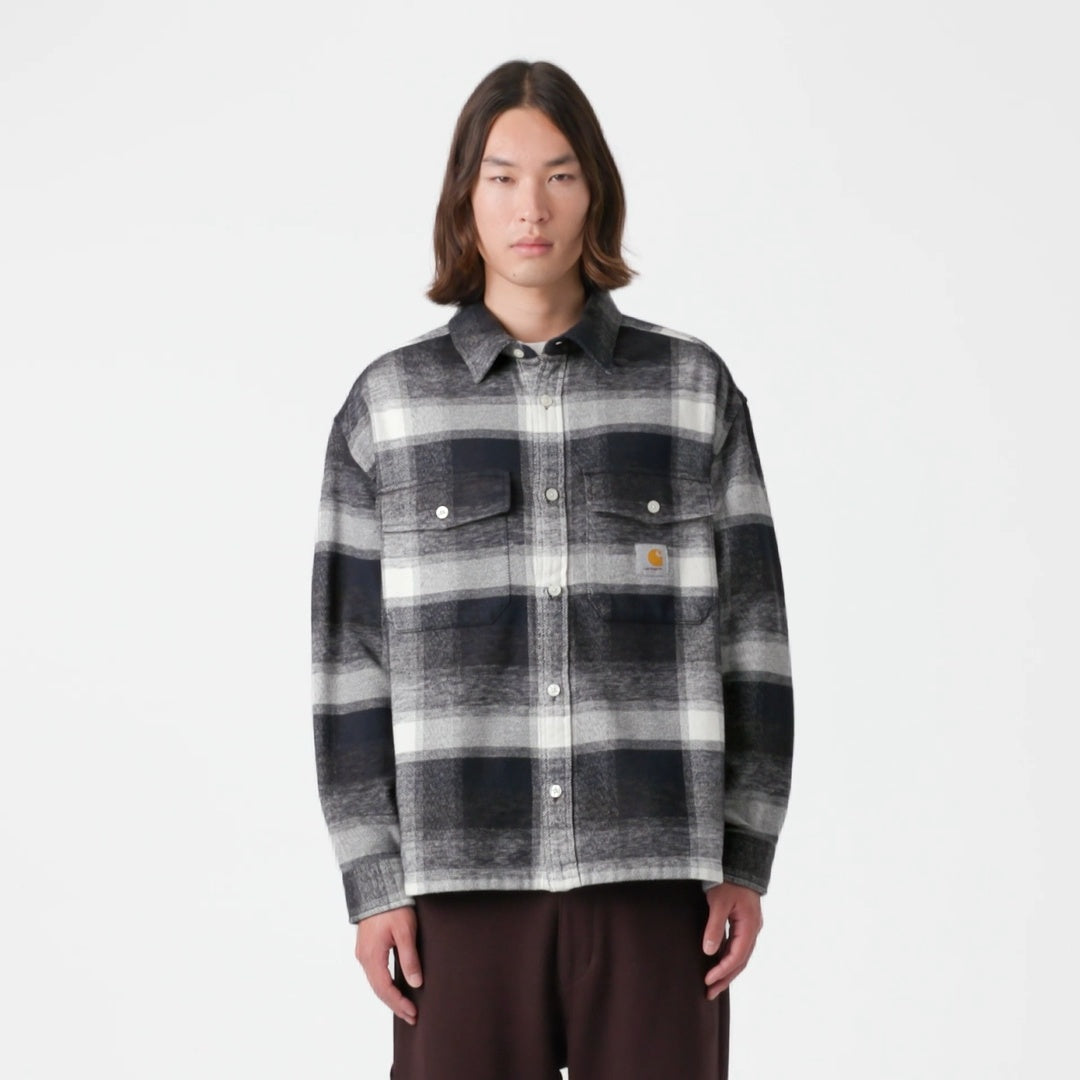 Carhartt WIP Esterson Skjorte Navy