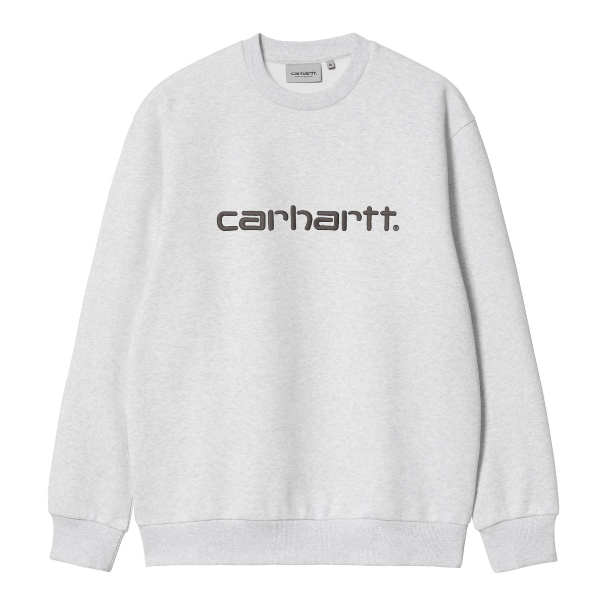 Carhartt WIP Logo Sweater Grå