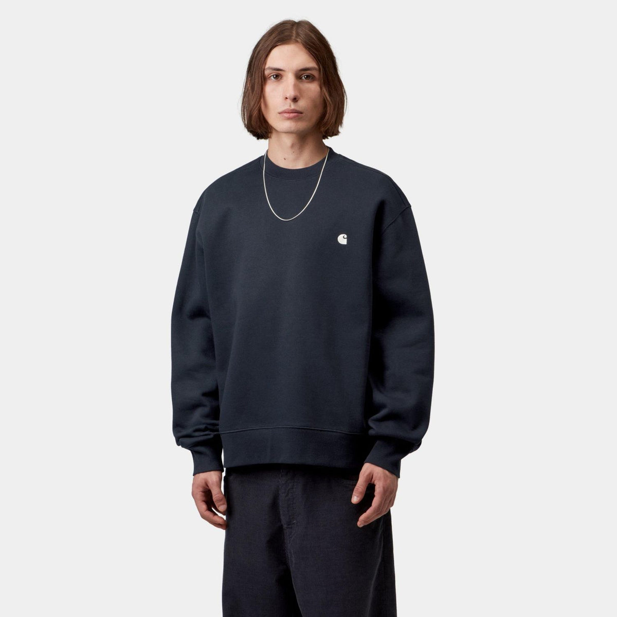Carhartt WIP Mack Sweater Navy