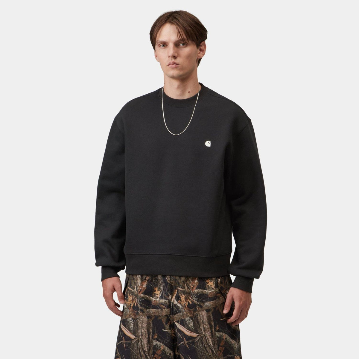 Carhartt WIP Mack Sweater Sort