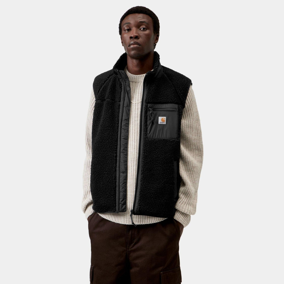 Carhartt WIP Prentis Liner Vest Sort
