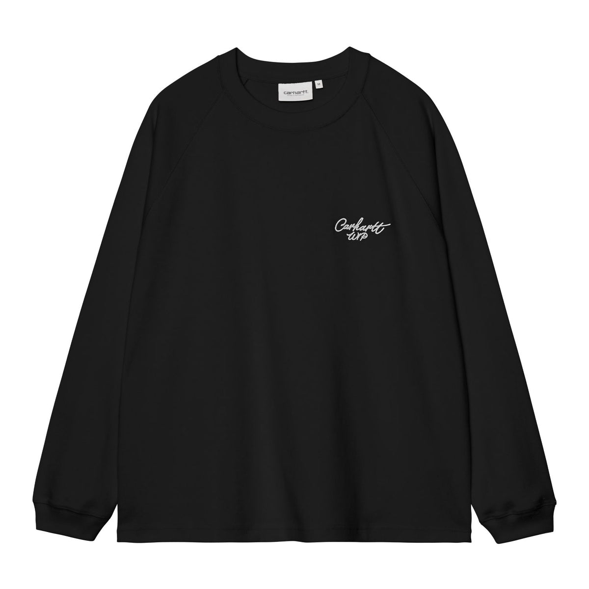 Carhartt WIP Signature Rib langærmet T-shirt sort