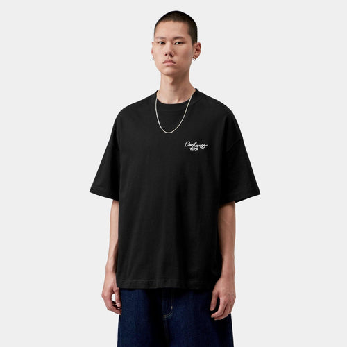 Carhartt WIP Signature Script T-shirt Sort