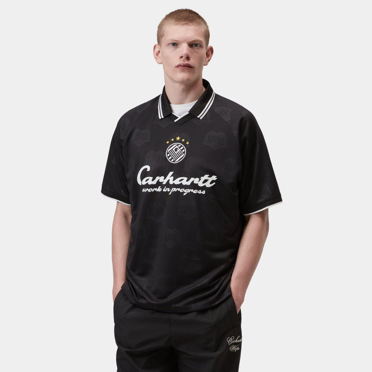 Carhartt WIP Terrace Football T-shirt Sort