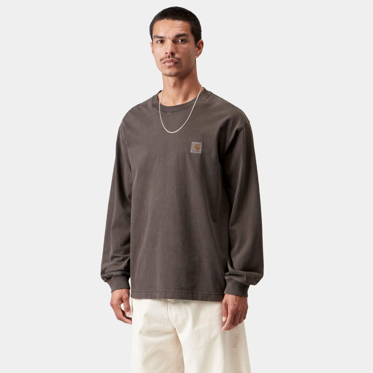 Carhartt WIP Vista langærmet T-shirt Brun