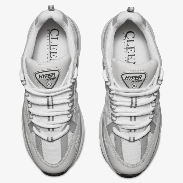 Cleens Hyper Runner Sneaker Wit
