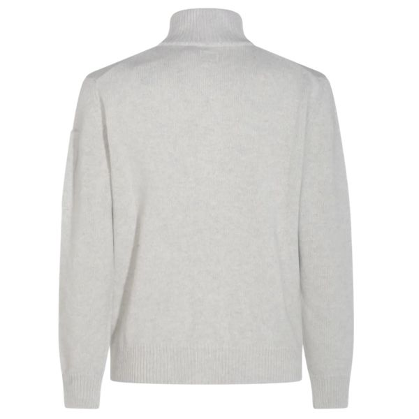CP Company Lambswool GRS Cardigan Grijs