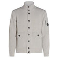CP Company Lambswool GRS Cardigan Grijs