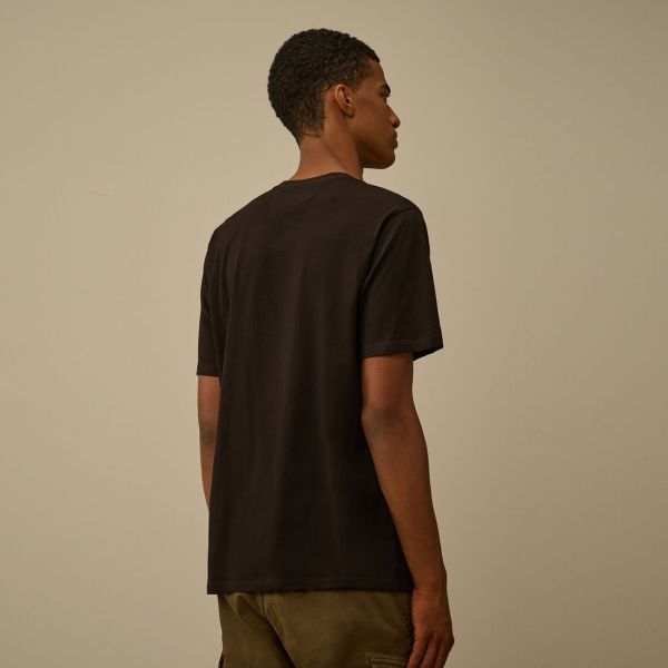 CP Company Logo Patch T-shirt Zwart