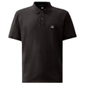 CP Company Stretch Piquet Polo Zwart