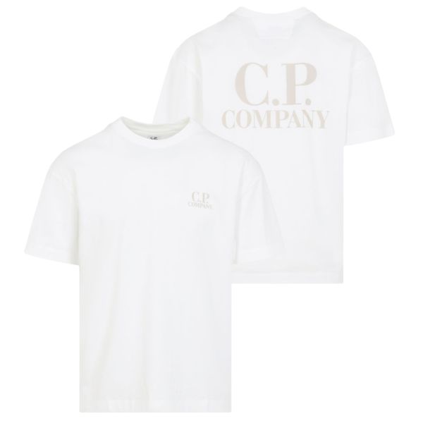 CP Company Printed Graphics T-shirt Wit
