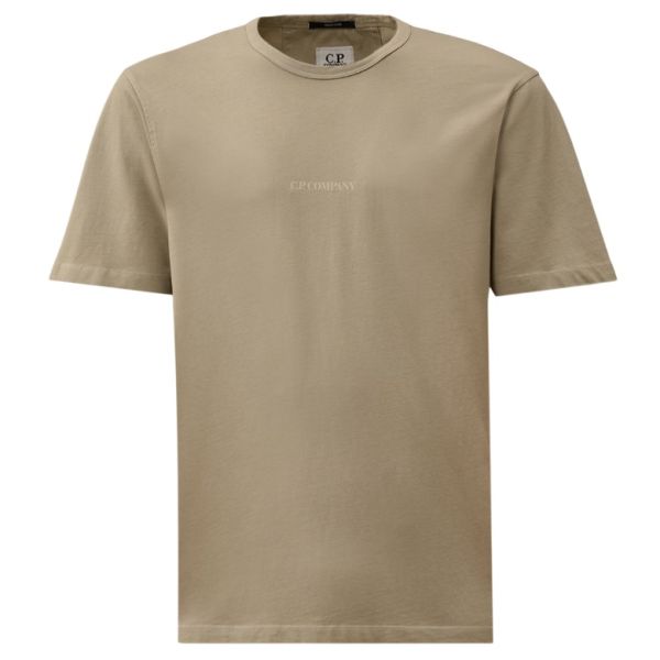 CP Company Resist Dyed Logo T-shirt Grijs