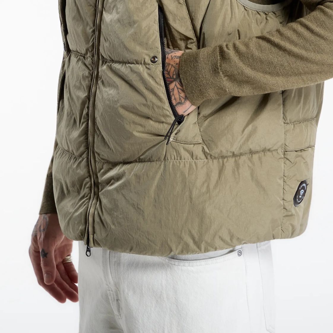 CP Company D.D. Shell Goggle Dunvest Mørkegrøn