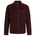 CP Company Corduroy Button Lens Overshirt Rød