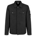 CP Company Corduroy Button Lens Overshirt Zwart
