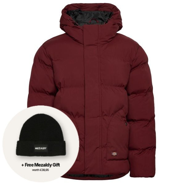 Dickies Eagleville Puffer Rød