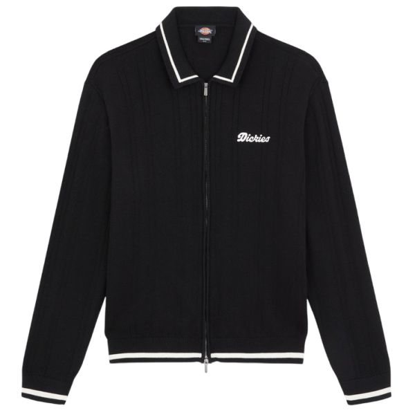Dickies Lewistown Full Zip Cardigan Zwart