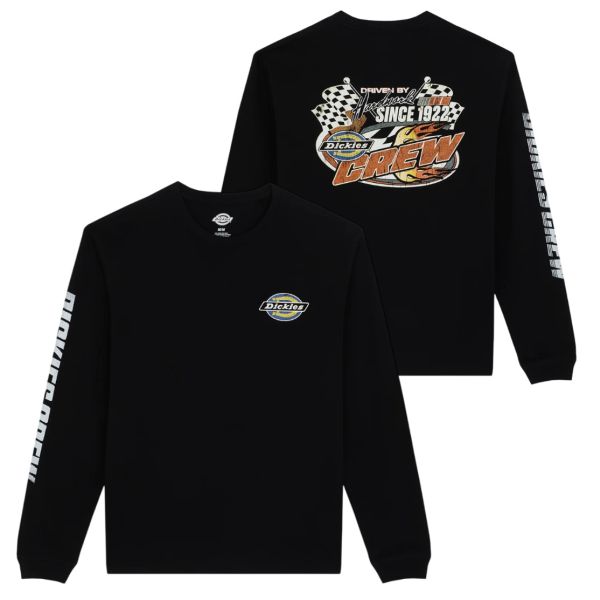 Dickies Nashport Longsleeve T-shirt Zwart