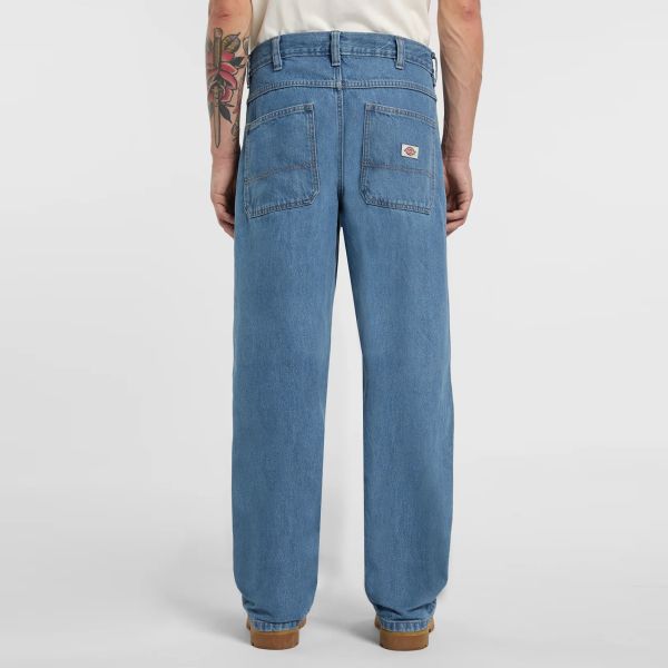 Dickies Selvedge Double Knee Jeans Blauw