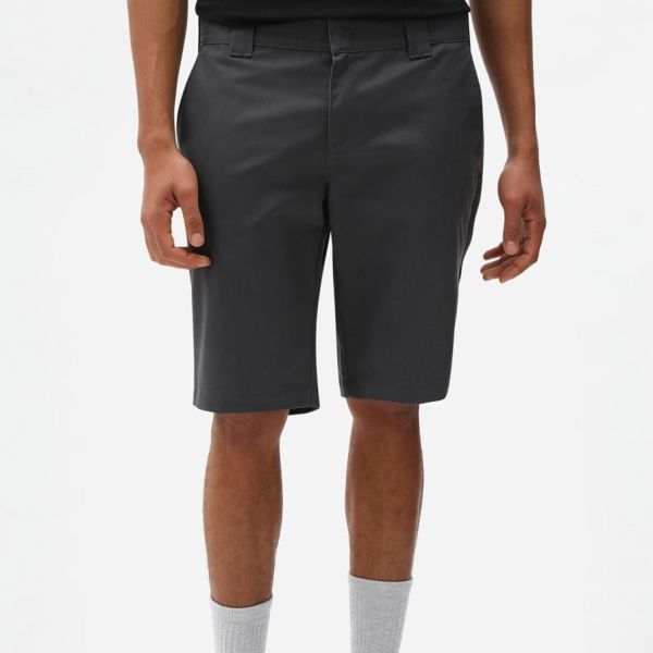 Dickies Slim Fit Korte Broek Antraciet