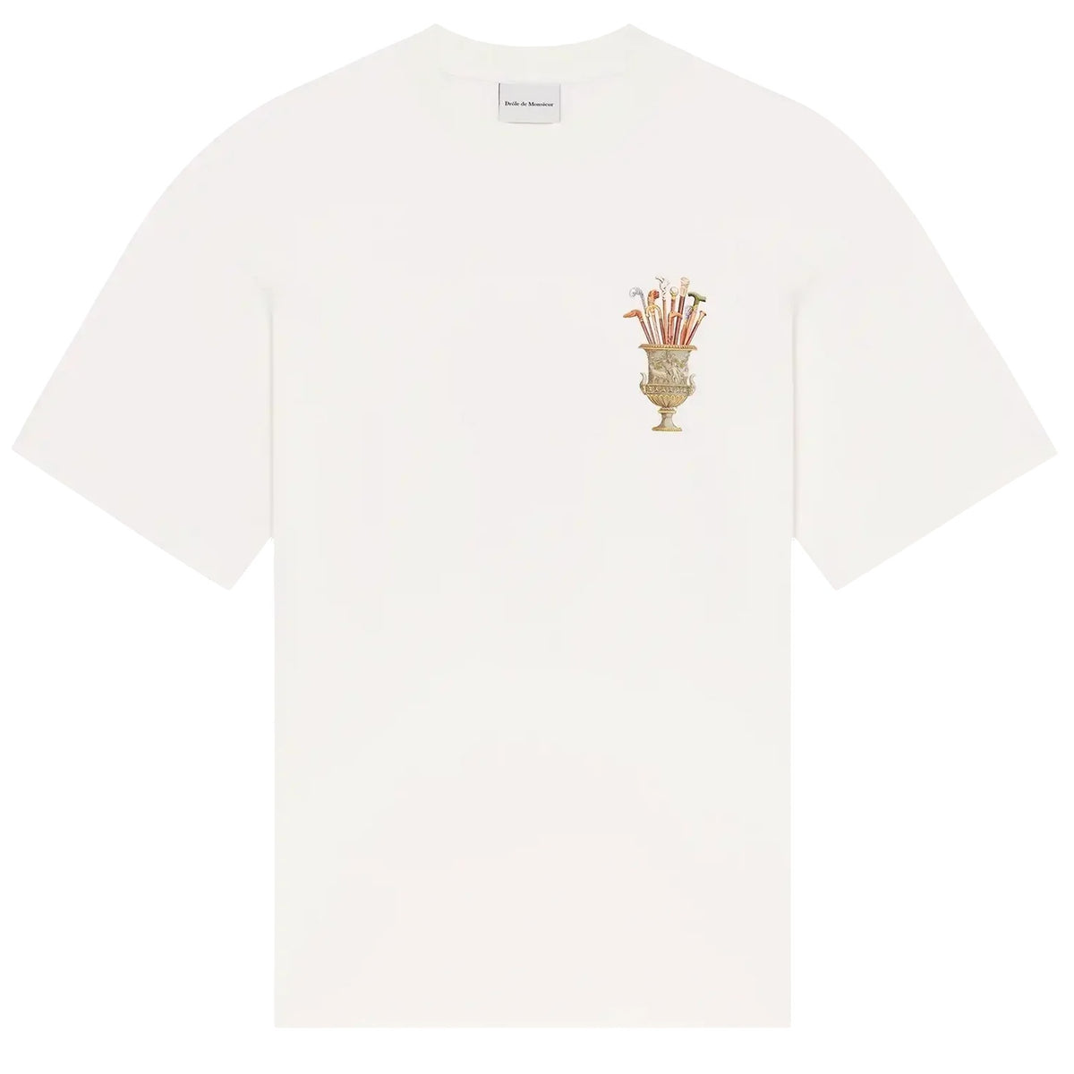 Drôle De Monsieur Cannes T-shirt Off White
