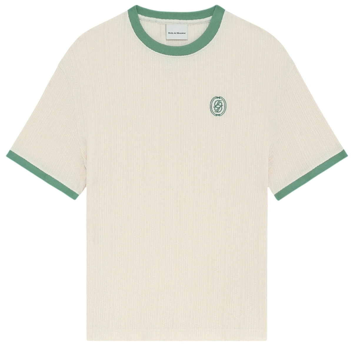 Drôle De Monsieur D Miroir T-shirt Off White