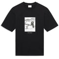 Drôle De Monsieur Ice Skating Waiter T-shirt Zwart