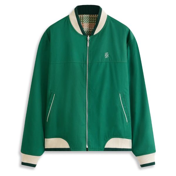 Drôle De Monsieur Le Teddy Reversible Vest Groen