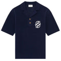 Drôle De Monsieur Maille Monogramme Polo Navy