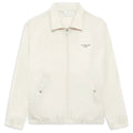 Drôle De Monsieur Nylon Slogan Jakke Beige