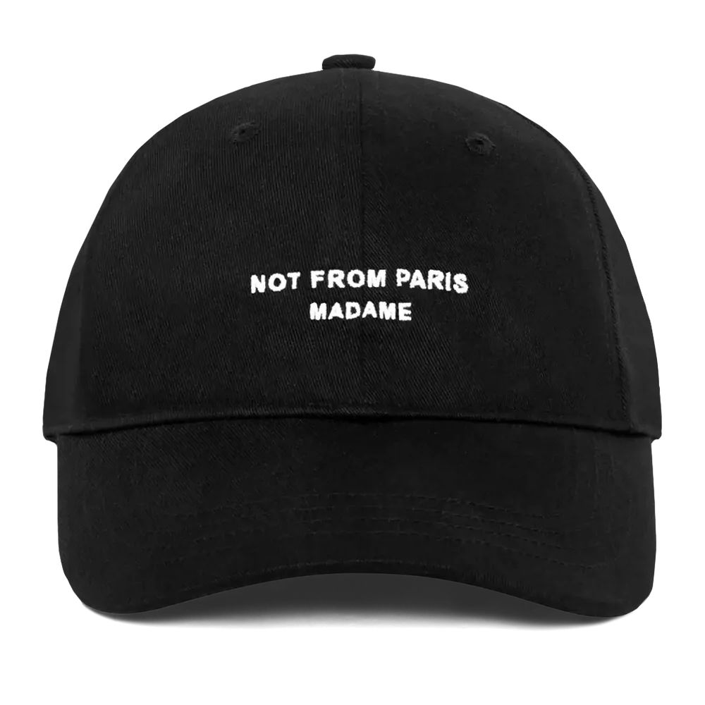 Drôle De Monsieur Slogan Cap Sort