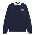 Drôle De Monsieur Slogan Langærmet Polo Navy