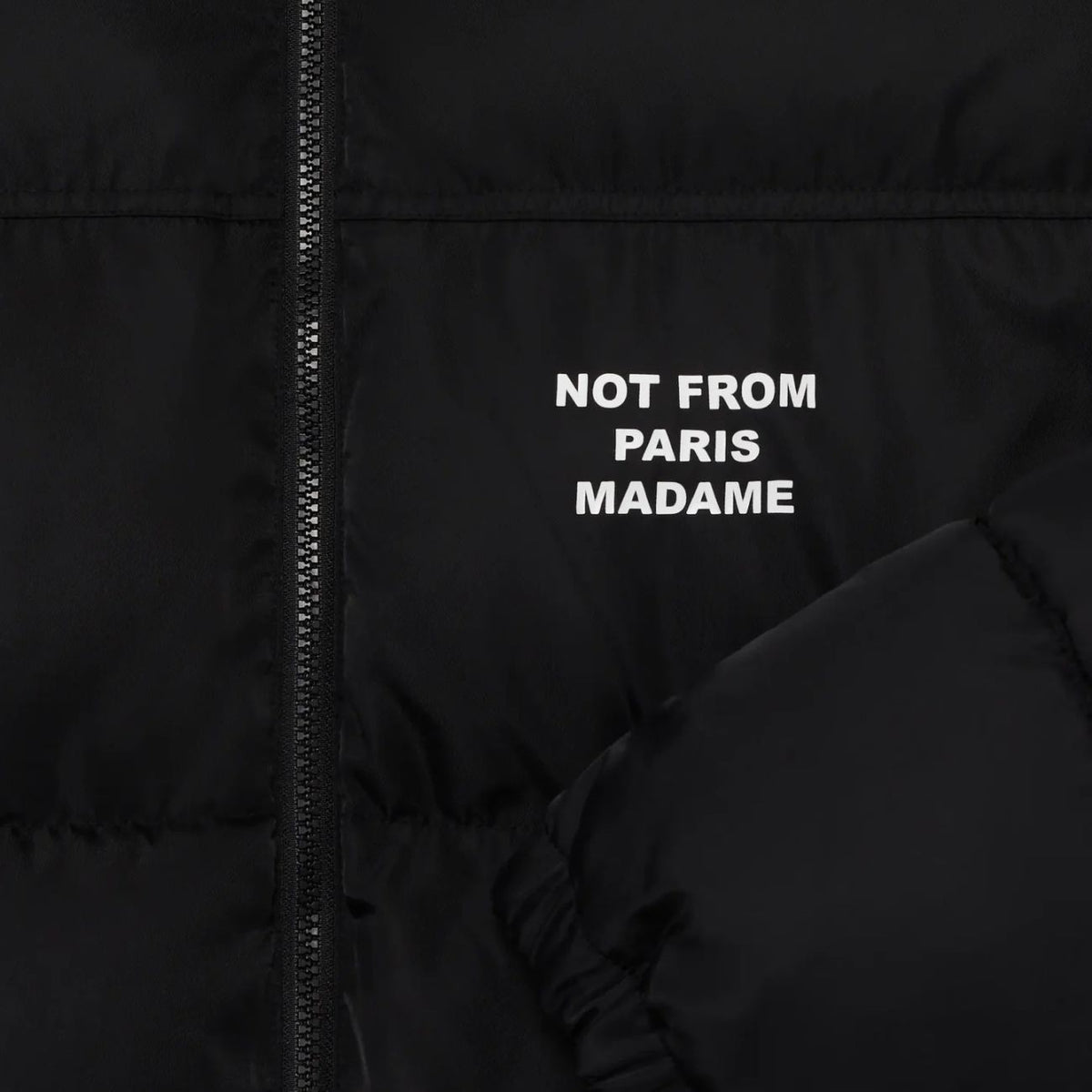 Drôle De Monsieur Slogan Puffer Sort
